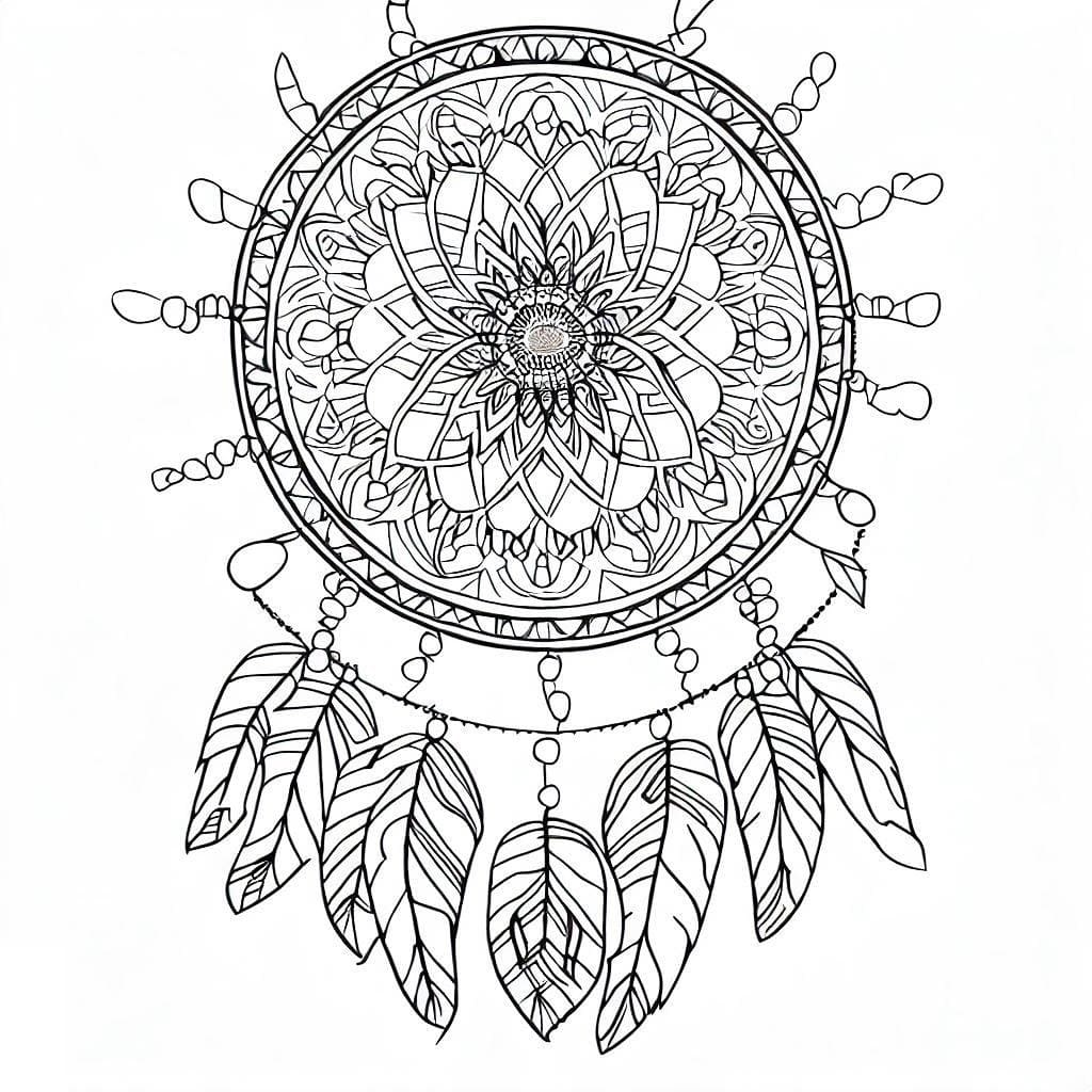 Mandalas Attrape rêves 45